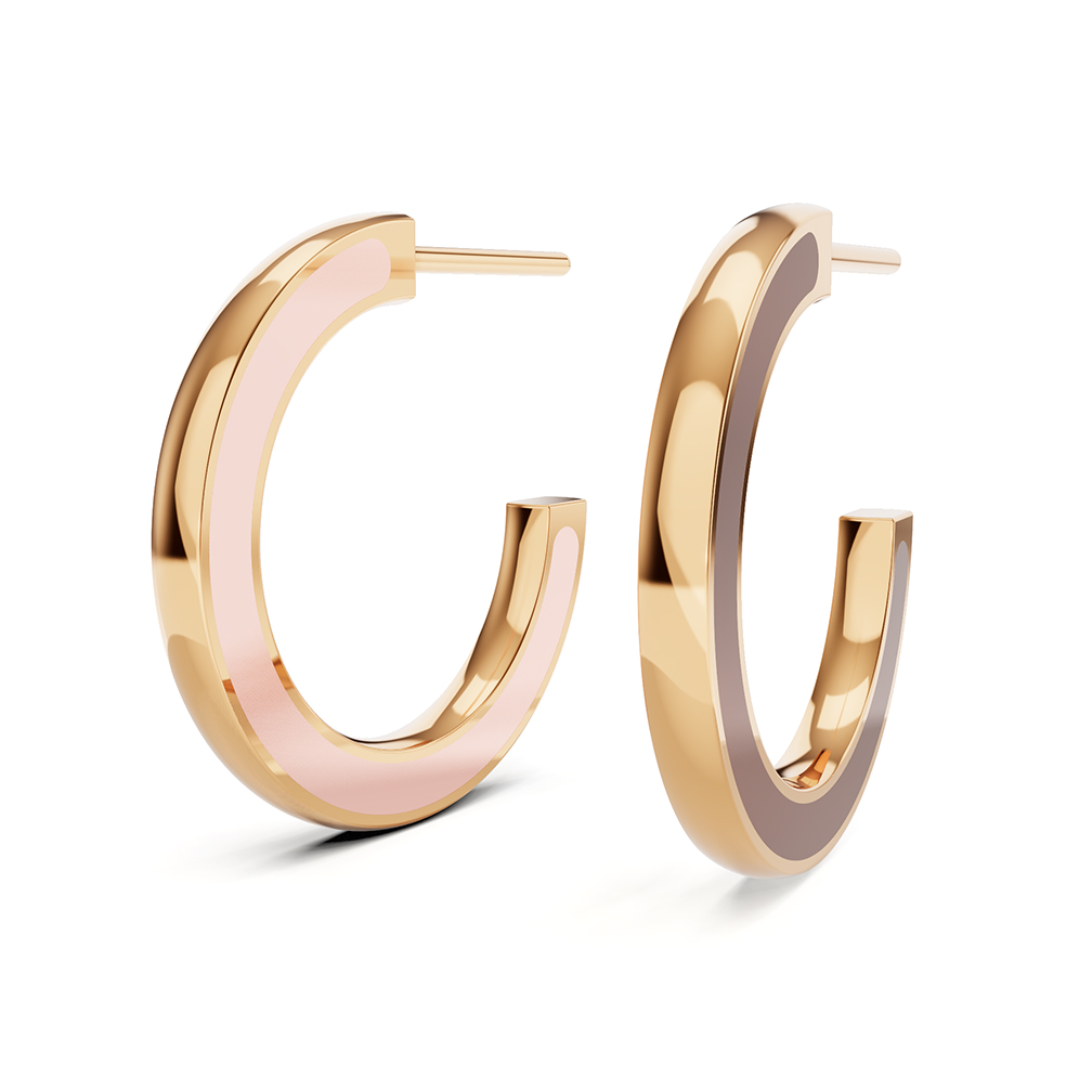 霓星Setario圈式耳环