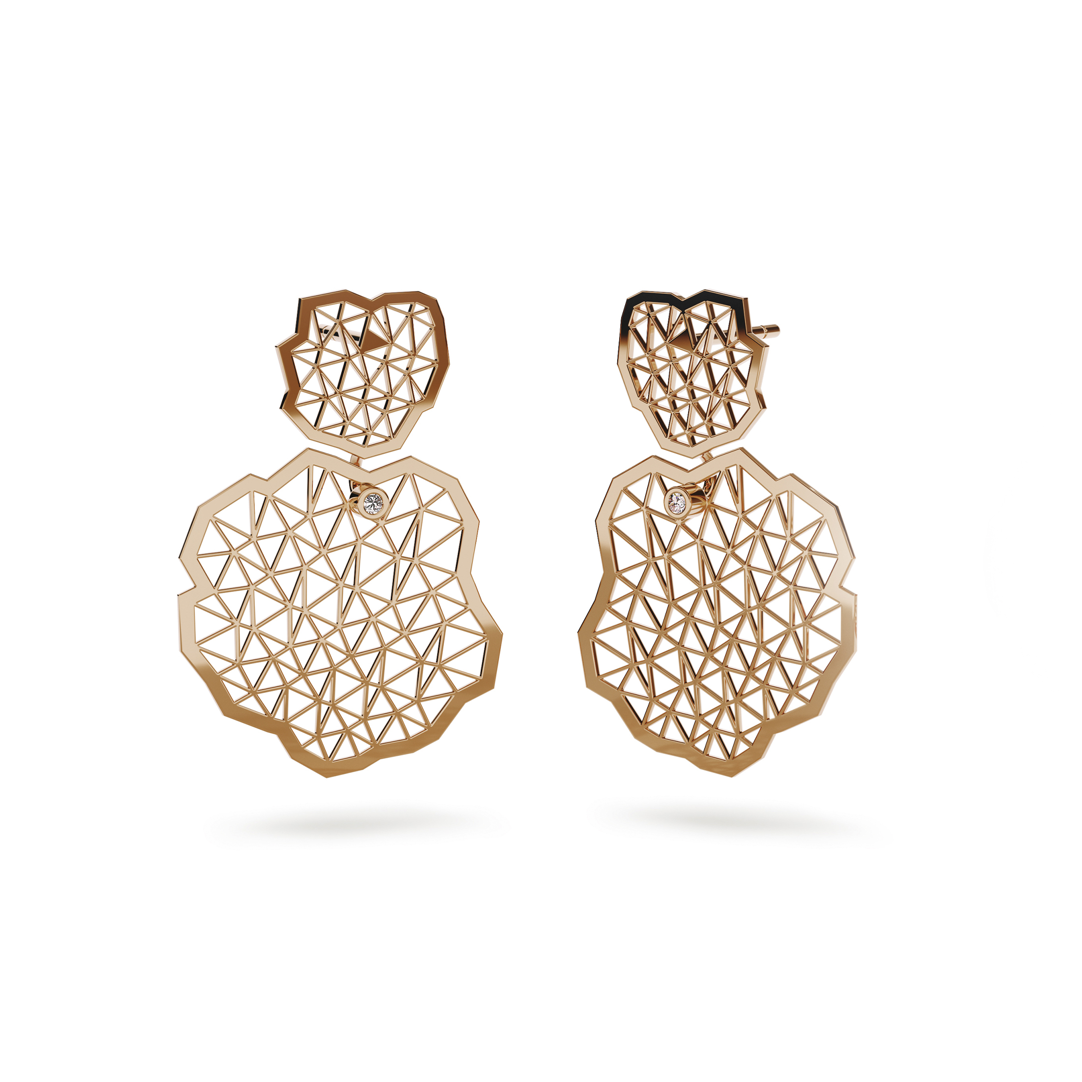 霓星 Topia Vision 圆形耳饰