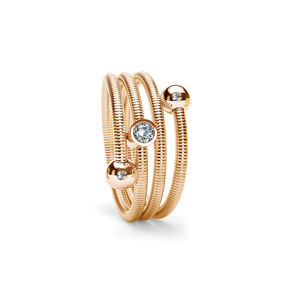 Niessing Colette C リング (3本巻)セッティング付