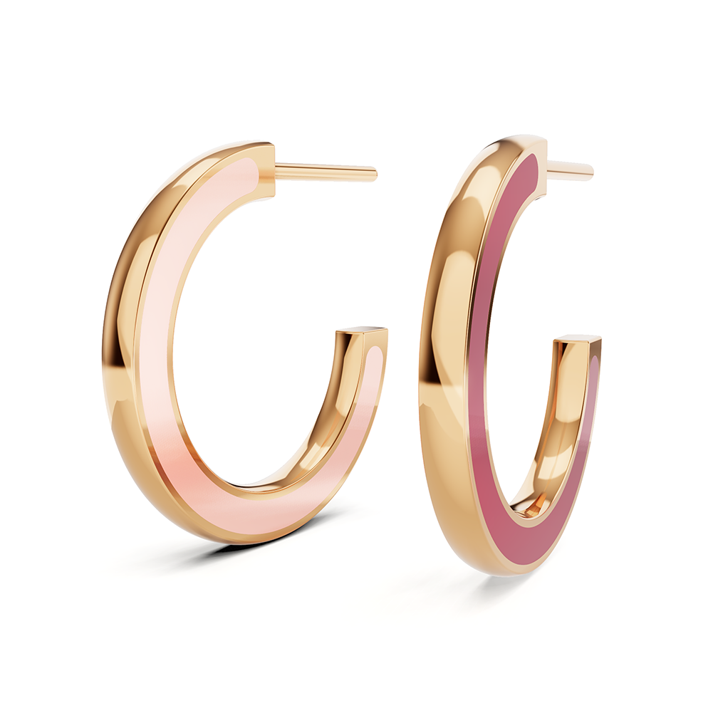 霓星Setario圈式耳环