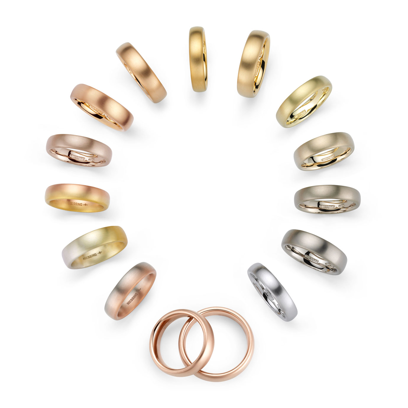 THE UNIQUE COLOR SPECTRUM OF GOLD