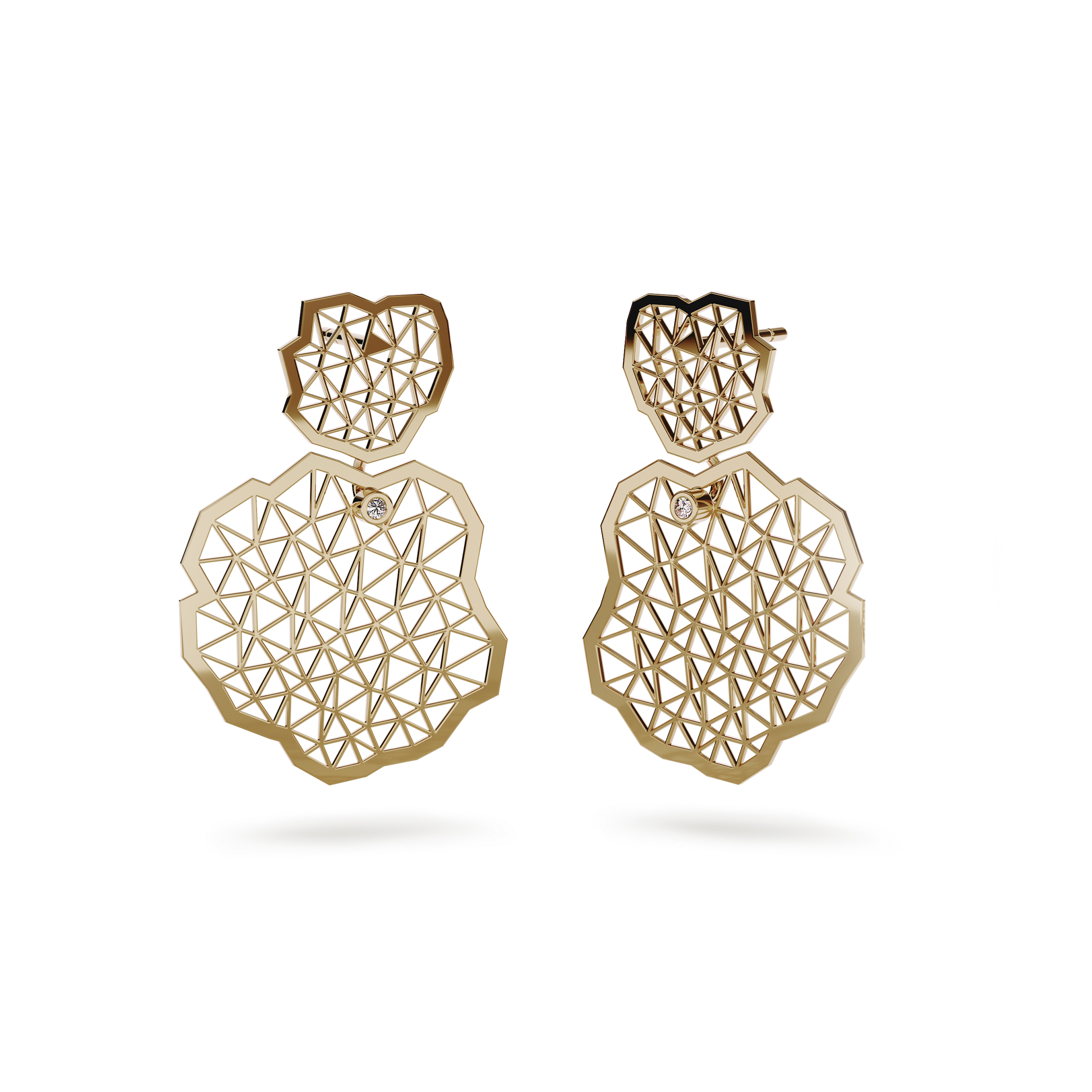 Niessing Topia Vision Circle Earrings