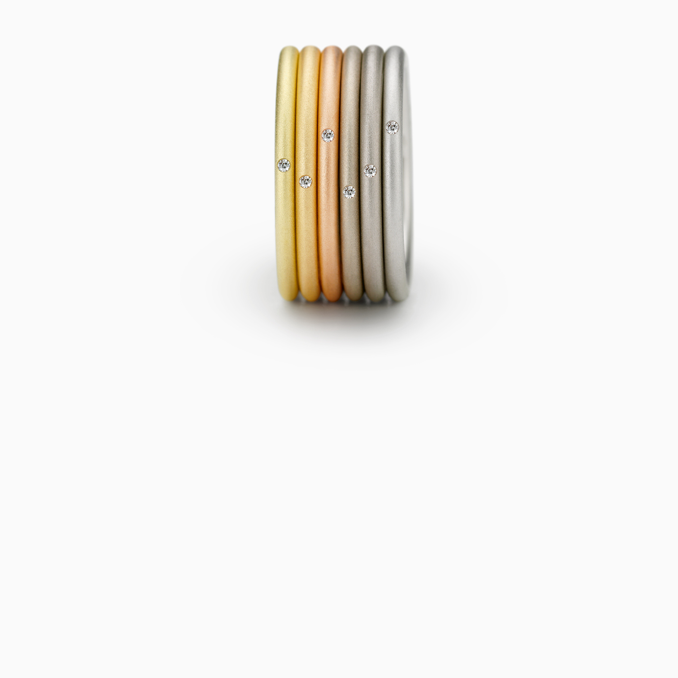 FINE RINGS IN A FRENZY OF COLOURS