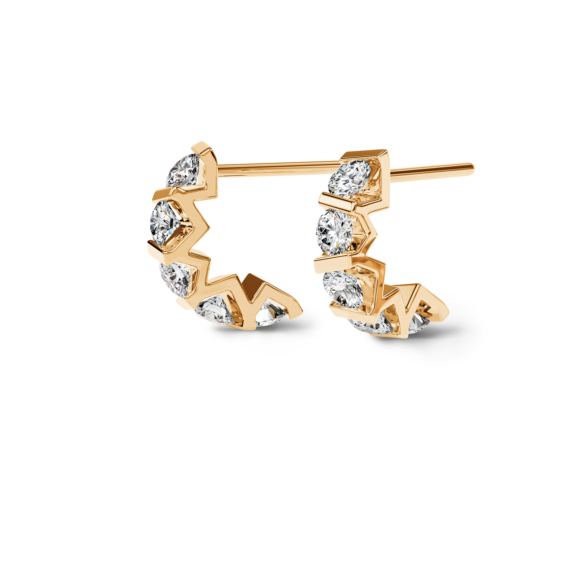 霓星Vivida圈式耳环