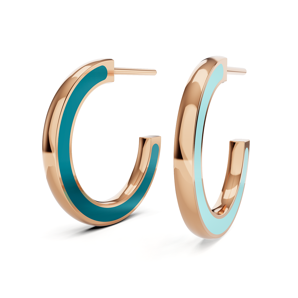 霓星Setario圈式耳环