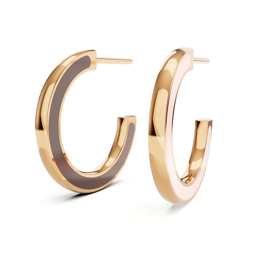 霓星Setario圈式耳环