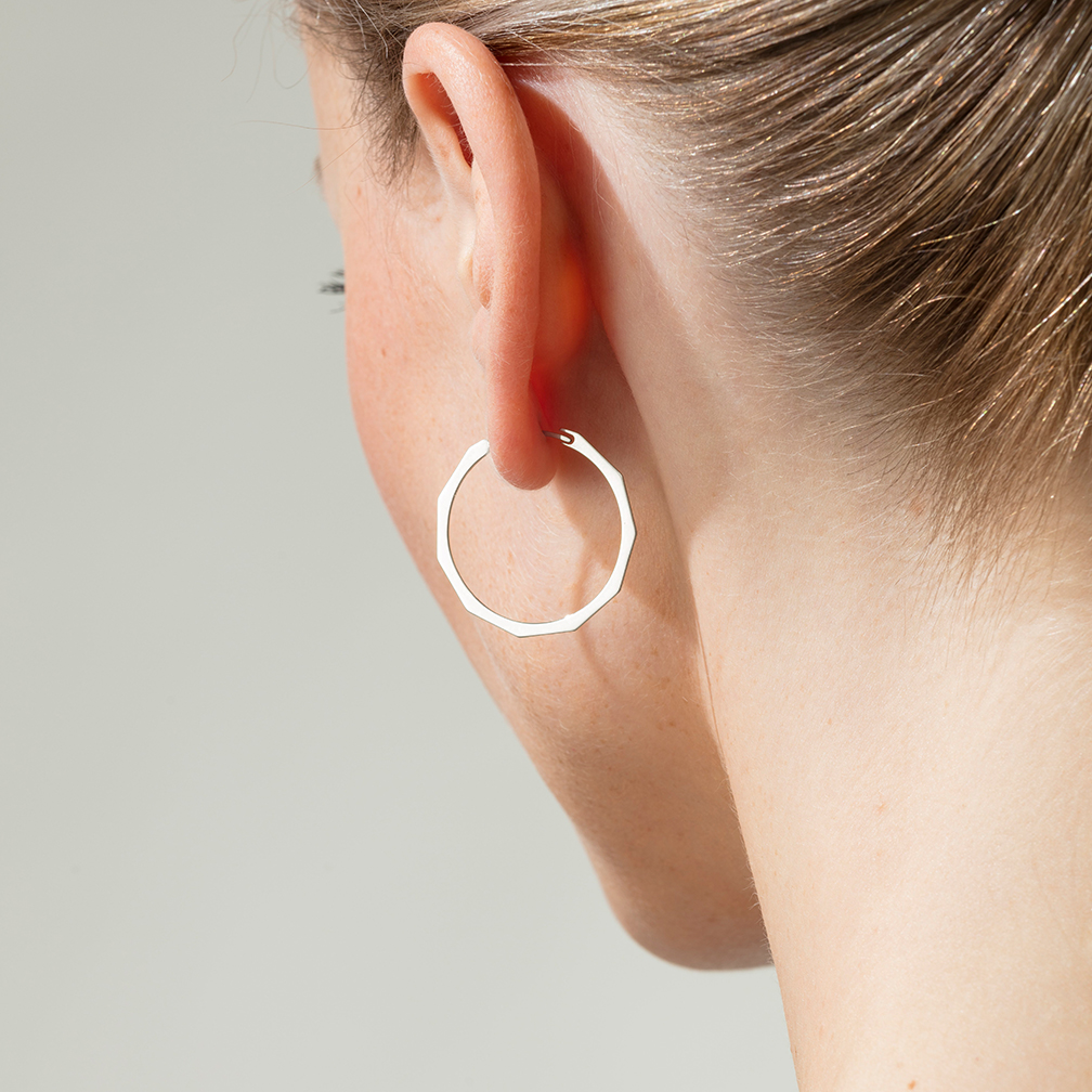 Niessing NOW Facet Creolen Niessing NOW Facet Creolen